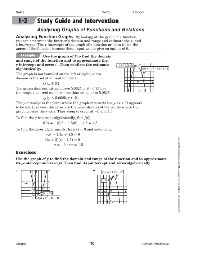 glenco geometry answer ch 4 study guide